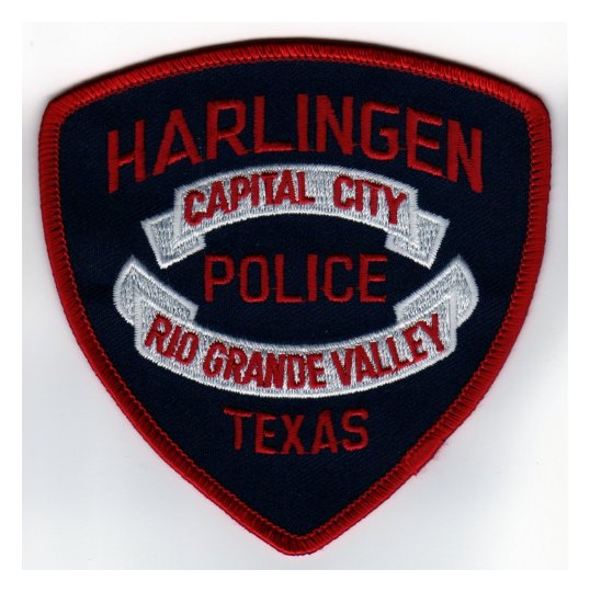 Harlingen Police Patch (Ref: 329)
